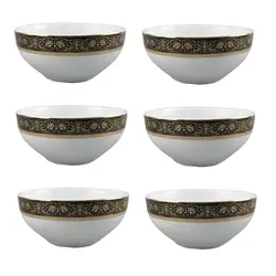 کاسه سالاد خوری 1 نفره میدنایت درجه عالی زرین