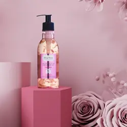 ژل شستشوی صورت گلاب مناسب انواع پوست 250ml دیپ سنس