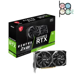 کارت گرافیک MSI RTX 3050 VENTUS 2X XS 8G OC