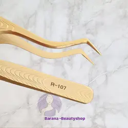 پنس کاشت مژه سر کج 45 درجه ردچری Redcherry شماره R107