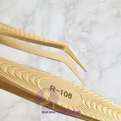 پنس کاشت مژه سر کج 45 درجه ردچری Redcherry شماره R106