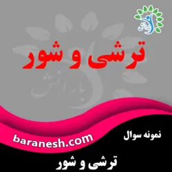 نمونه سوالات آزمون تولید کننده ترشیجات و شوریجات فنی و حرفه ای همراه با جواب - عاطفه رضائی فر | آموزش تخصصی کسب و کار الکترونیکی