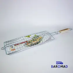 توری کباب ایده سازان مدل ماهی