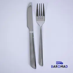 مجموعه 12 عددی کارد و چنگال میوه خوری یونیک مدل CUTLERY