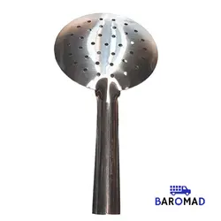 کفگیر استیل بشرا مدل دسته لوله