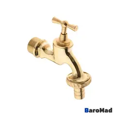 شیر حیاطی آب رهاب مدل Brass