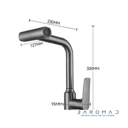 شیر ظرفشویی چهار حالته هوادیائو مدل CT7151