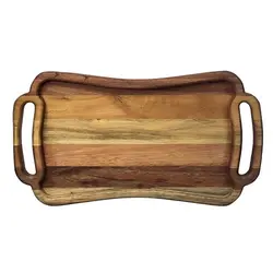 سینی مستطیل چوبی