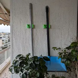 گیره نگهدارنده جارو و تی کد 1080