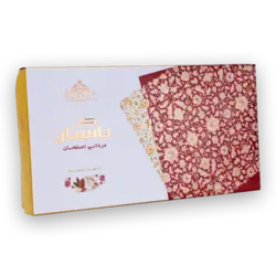 گز لقمه ای 18 درصد بادام مقدار 450گرم