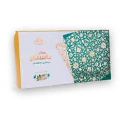 گز لقمه ای 18 درصد پسته گز باستان مقدار 450 گرم