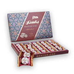 گز لقمه ای 28 درصد بادام مقدار 300 گرم