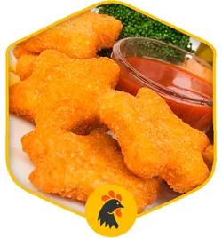ناگت مرغ ستاره اي نيان300گ