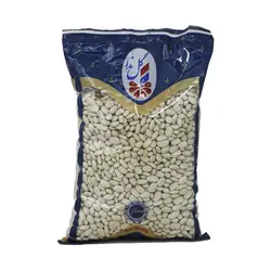لوبیا سفید بسته بندی 800 گرمی گل ندا