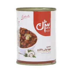 کنسرو لوبیا چیتی با قارچ بیژن – 380 گرم