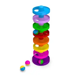 بازی توپ و سرسره 8 طبقه