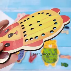 صفحه دوخت های چوبی (دوخت و دوز)