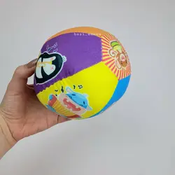 توپ جغجغه ای پارچه ای طرح حیوانات