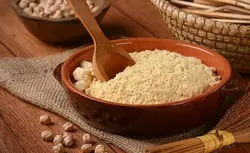 آرد نخودچی | پودر نخودچی درجه 1 بازنشین مارکت