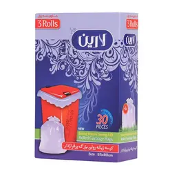 کیسه زباله لارین 30 عددی