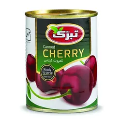 کمپوت آلبالو 380 گرمی تبرک