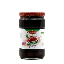 کمپوت گیلاس شیشه ای 680 گرمی شاهسوند