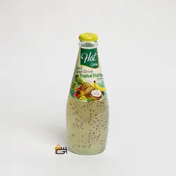 نوشيدني تخم شربتي هات گلدن با طعم میوه های استوایی 300 ميلي ليتري