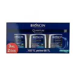 پک سه عددی شامپو ضد ریزش بیوکسین Bioxcin مدل کوانتوم حجم 300 میل