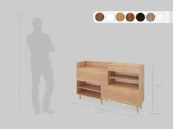 جاکفشی مدرن کنسولی مدل همراز