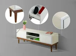 میز تلویزیون ساده و شیک مدل کیا راد