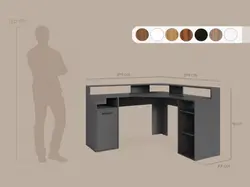 میز کامپیوتر گیمینگ مدل دل ارا