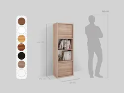 کتابخانه خانگی مدل رهام