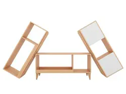 کتابخانه پازلی متحرک مدل نیکان