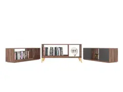 کتابخانه پازلی متحرک مدل نیکان