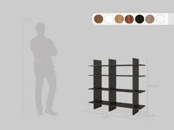 کتابخانه مدل مهرسام