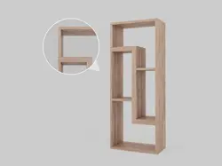 کتابخانه  دو قلو متحرک مدل پناه