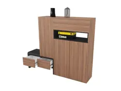 جاکفشی مدرن نشیمن دار مدل سارینا