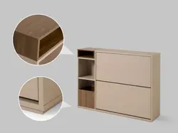 جاکفشی مدرن کنسولی مدل پرنیا