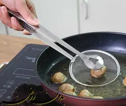 انبر سرخ کن و روغن گیر