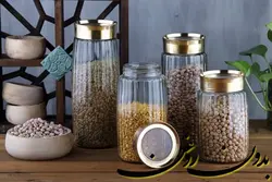 بانکه شیشه ای طرح خطی مدل 4