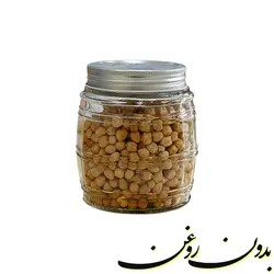 بانکه شیشه ای طرح بشکه مدل 4