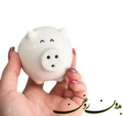 نمکدان فانتزی سرامیکی طرح خوک