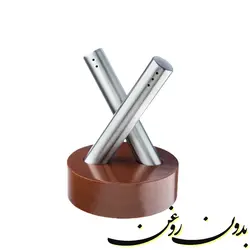 ست نمکدان و فلفل پاش با استند چوبی مدل کراس