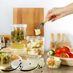 ظرف نگهدارنده خیارشور و زیتون مدل 36