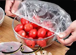 کاور پلاستیکی غذا و میوه 100 عددی مدل 03
