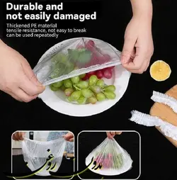 کاور پلاستیکی غذا و میوه 100 عددی مدل 03