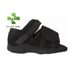 کفش طبی آفلود زخم پای دیابتی شارکو جلو باز Charco open front diabetic foot wound medical shoes