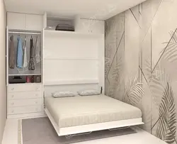 تخت تاشو دو نفره عمودی کد BW-21104Vertical double bed BW-21104