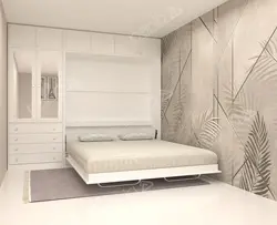 تخت تاشو دو نفره عمودی کد BW-21104Vertical double bed BW-21104