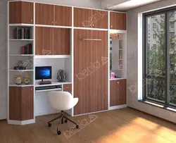 تخت تاشو یک نفره عمودی کد BW-11100Horizontal single bed BW-11100